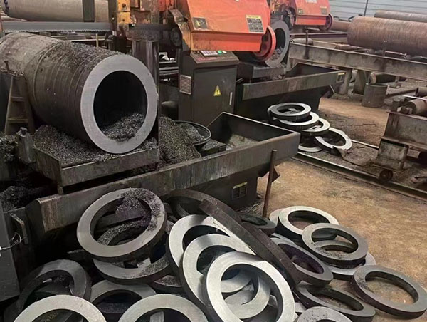 彭阳20G无缝钢管切割